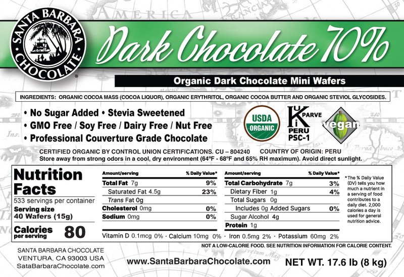 Stevia Chocolate Chips