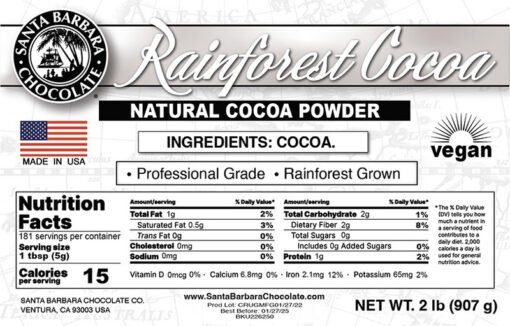 Rainforest Vegan Cocoa