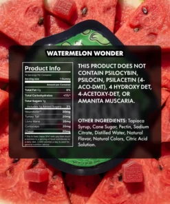 Watermelon Wonder Extra-Strength Mushroom Gummies