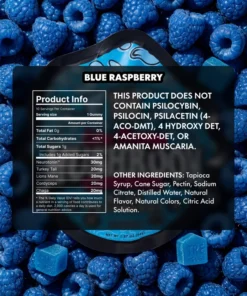 Blue Raspberry Extra-Strength Mushroom Gummies