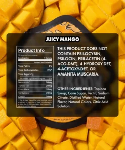 Juicy Mango Extra-Strength Mushroom Gummies