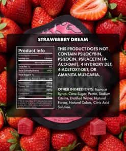 Strawberry Dream Extra-Strength Mushroom Gummies